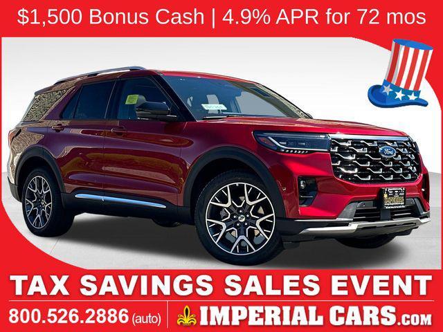 new 2025 Ford Explorer car, priced at $57,099