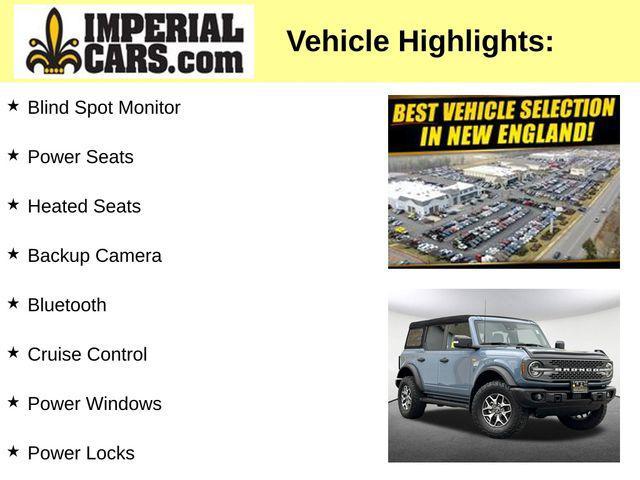 used 2023 Ford Bronco car, priced at $49,477