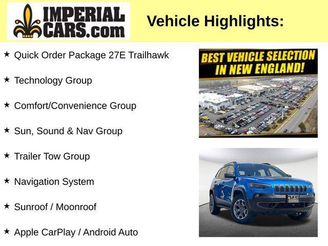 used 2021 Jeep Cherokee car, priced at $23,977