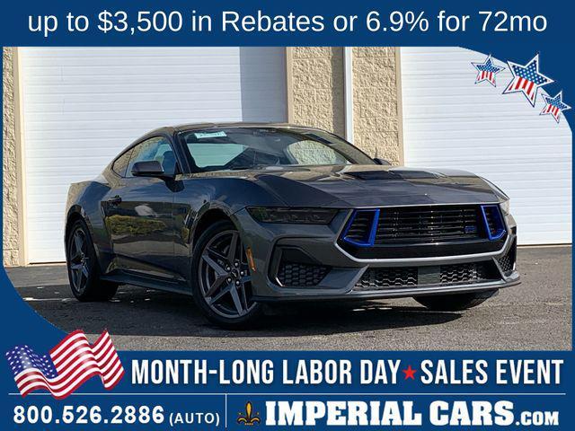 new 2025 Ford Mustang car, priced at $53,558