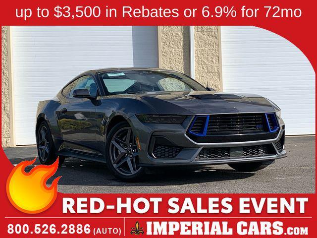 new 2025 Ford Mustang car, priced at $53,558