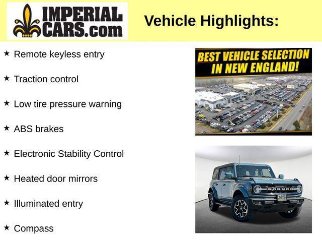 used 2022 Ford Bronco car, priced at $46,504