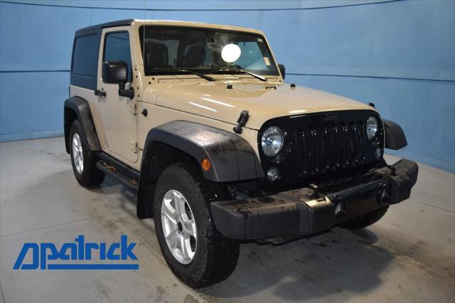 used 2016 Jeep Wrangler car, priced at $20,355