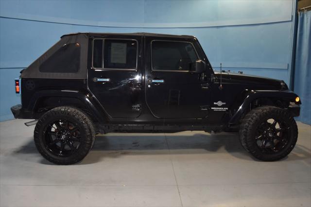 used 2015 Jeep Wrangler Unlimited car, priced at $18,515