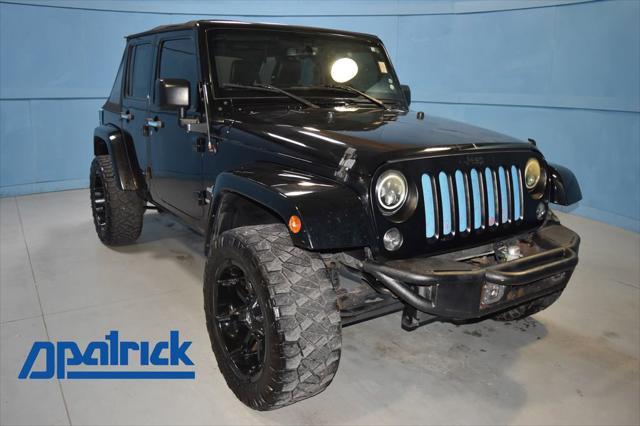 used 2015 Jeep Wrangler Unlimited car, priced at $18,515