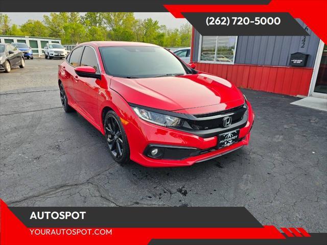 used 2021 Honda Civic car, priced at $16,999