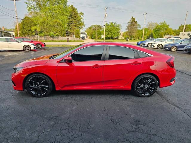 used 2021 Honda Civic car, priced at $16,999