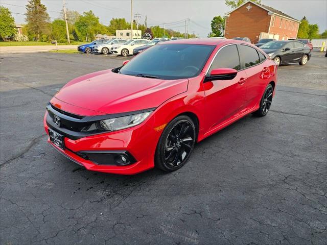 used 2021 Honda Civic car, priced at $16,999