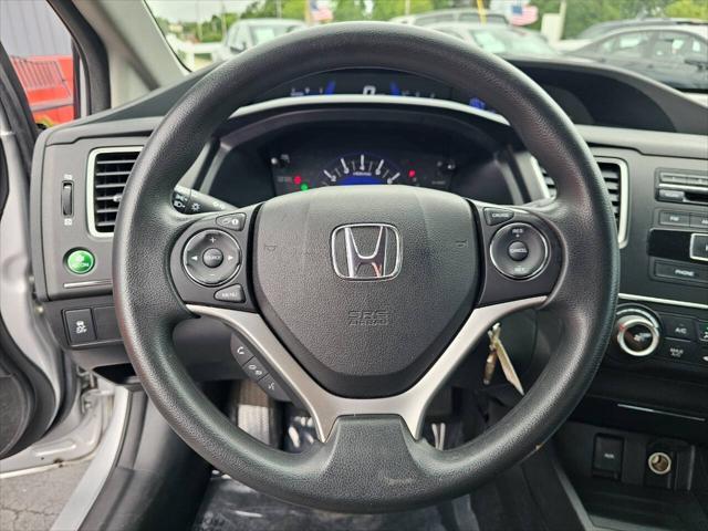 used 2015 Honda Civic car, priced at $9,999
