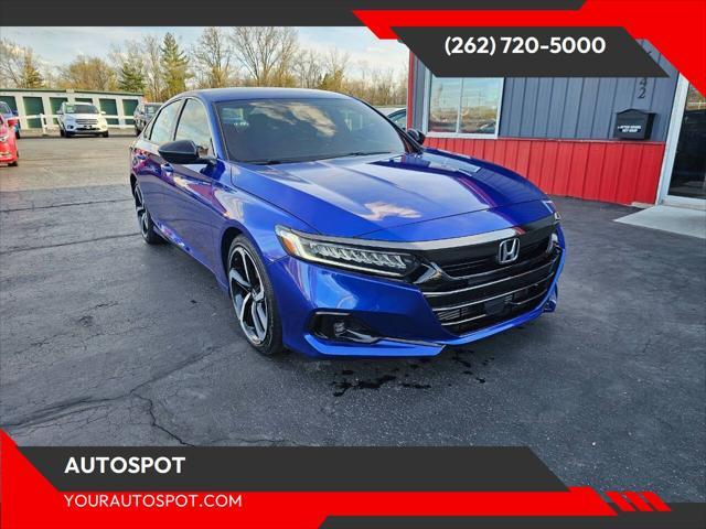 used 2021 Honda Accord car, priced at $17,999