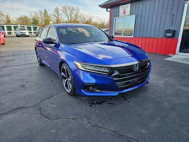 used 2021 Honda Accord car, priced at $17,999