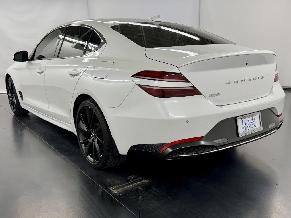 used 2023 Genesis G70 car, priced at $28,999