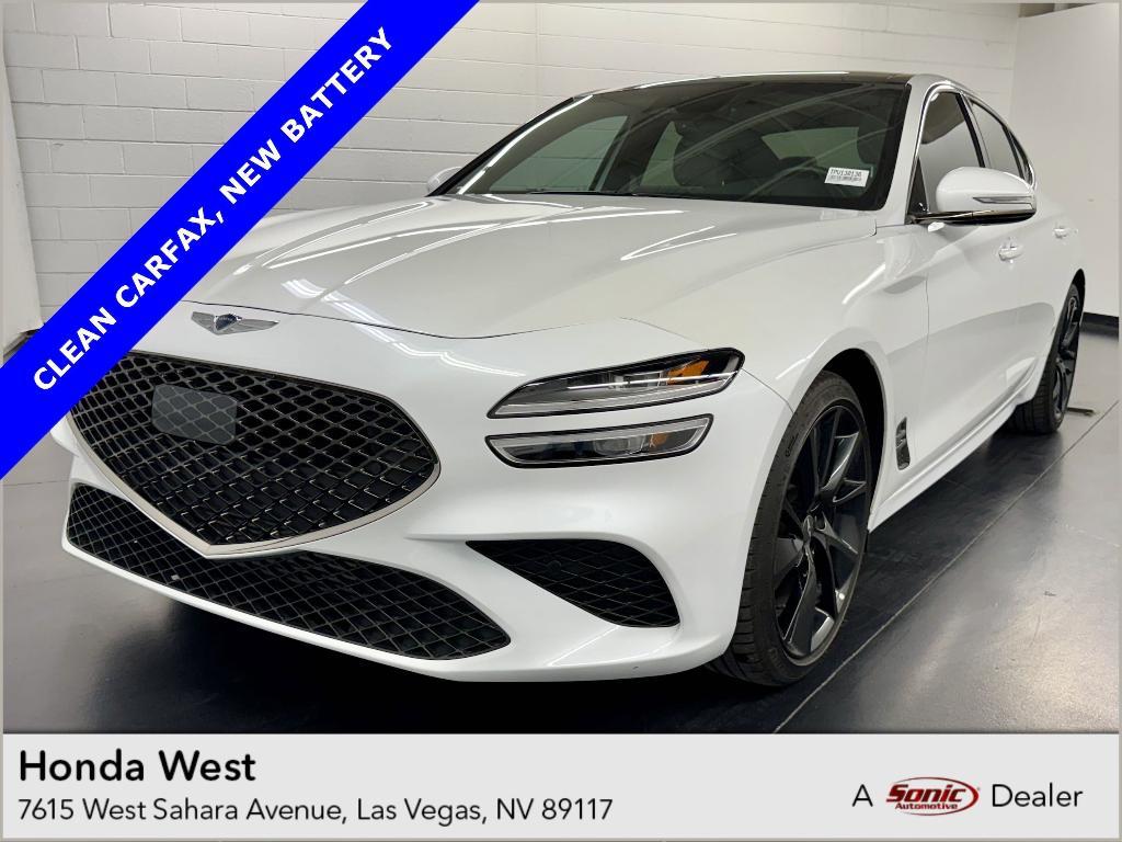 used 2023 Genesis G70 car, priced at $28,999