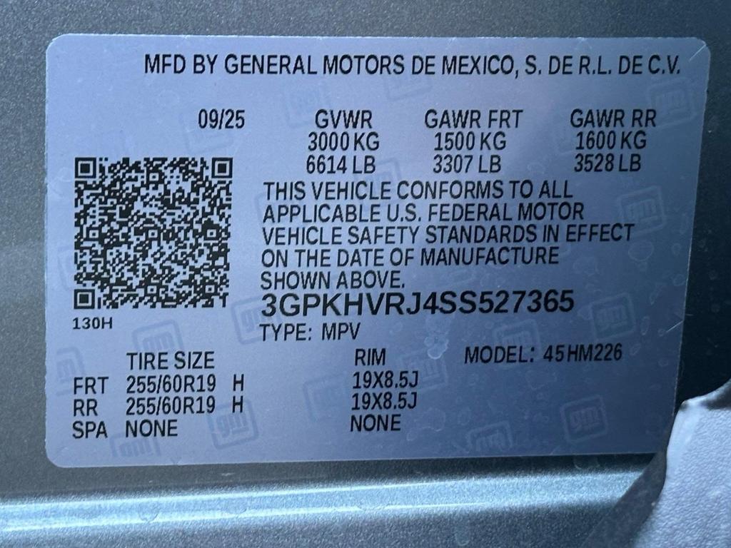 new 2025 Honda Prologue car, priced at $50,007