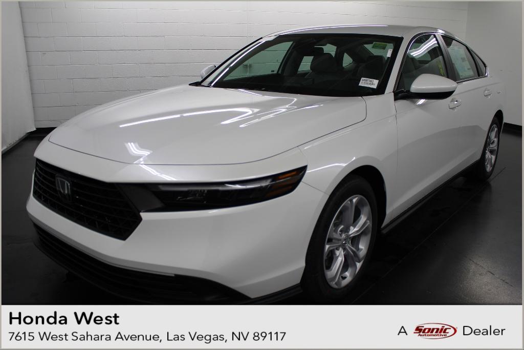 new 2025 Honda Accord car, priced at $28,824