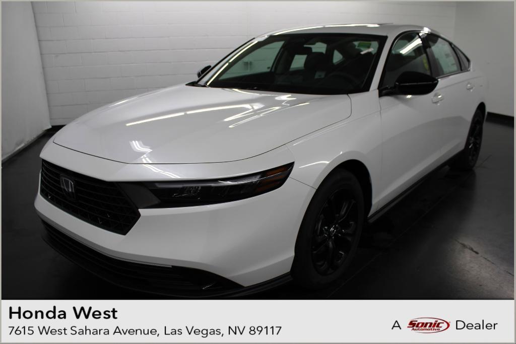 new 2025 Honda Accord car, priced at $30,851