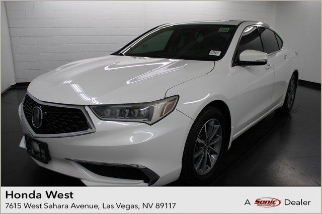 used 2018 Acura TLX car, priced at $17,999