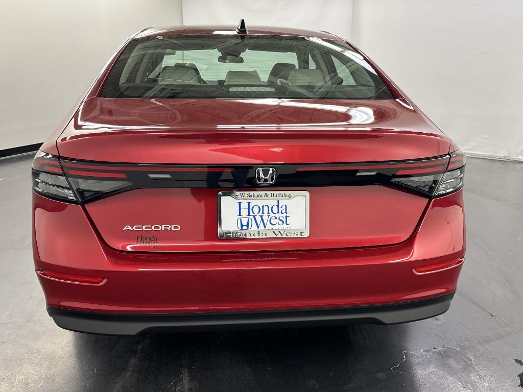 new 2025 Honda Accord car, priced at $30,851