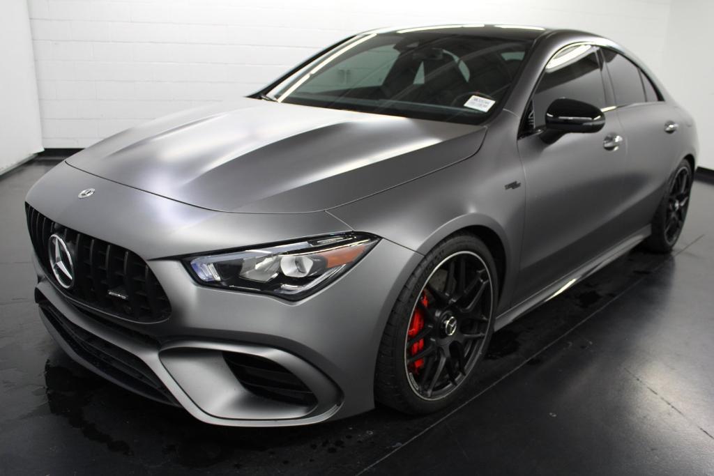 used 2022 Mercedes-Benz AMG CLA 45 car, priced at $46,998