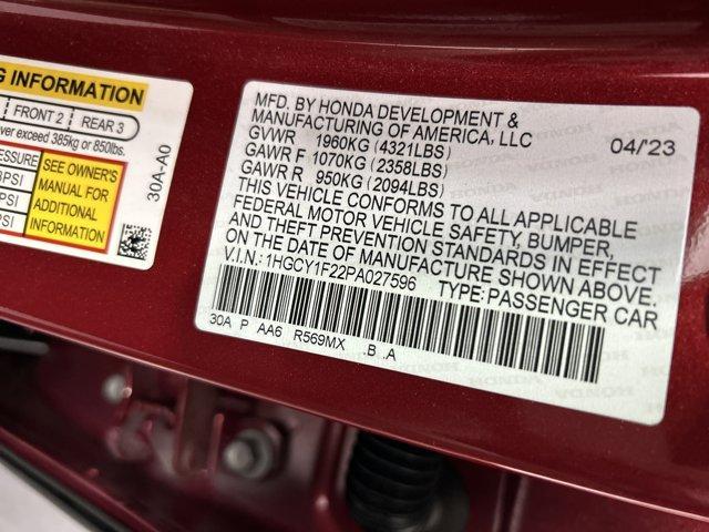 used 2023 Honda Accord car, priced at $25,499