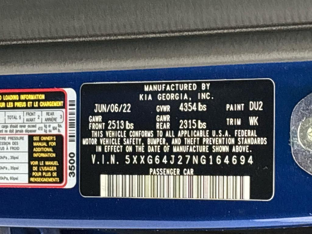 used 2022 Kia K5 car, priced at $22,298