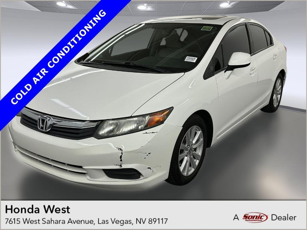 used 2012 Honda Civic car, priced at $7,498