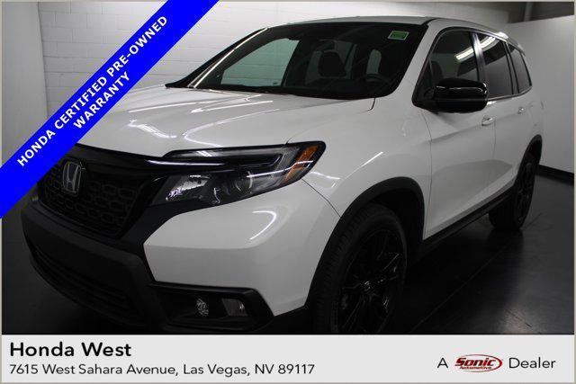 used 2021 Honda Passport car, priced at $24,798