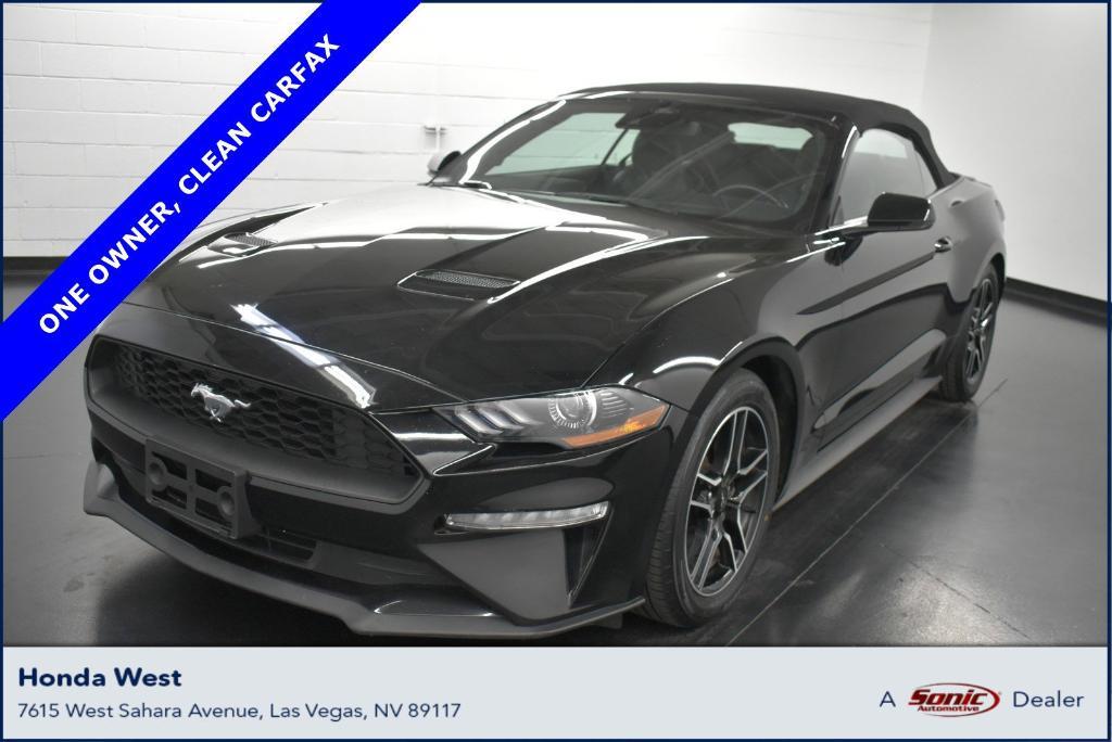used 2022 Ford Mustang car, priced at $26,798