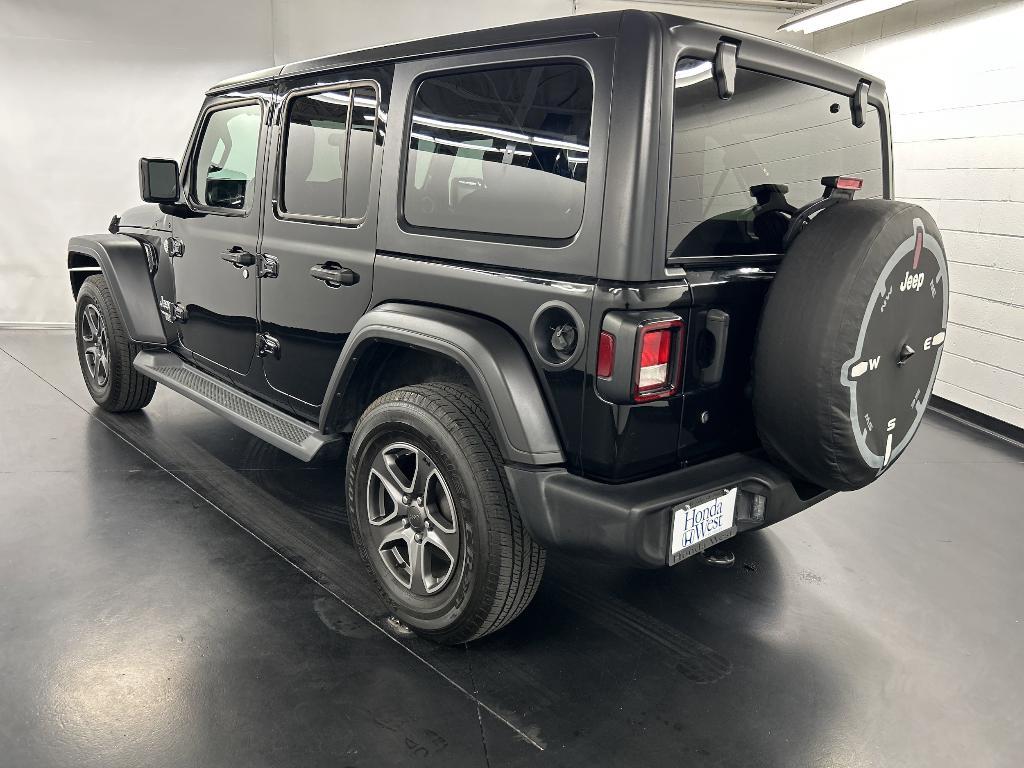 used 2018 Jeep Wrangler Unlimited car, priced at $20,999