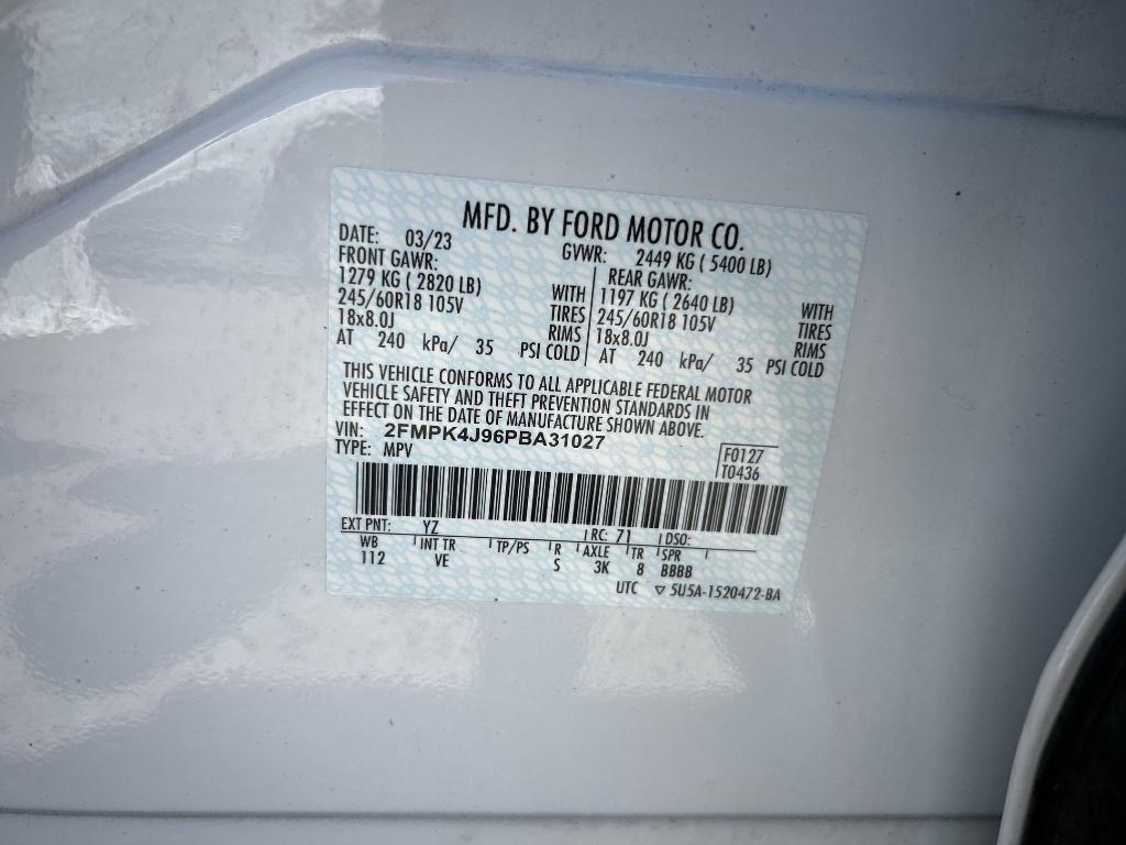 used 2023 Ford Edge car, priced at $20,297