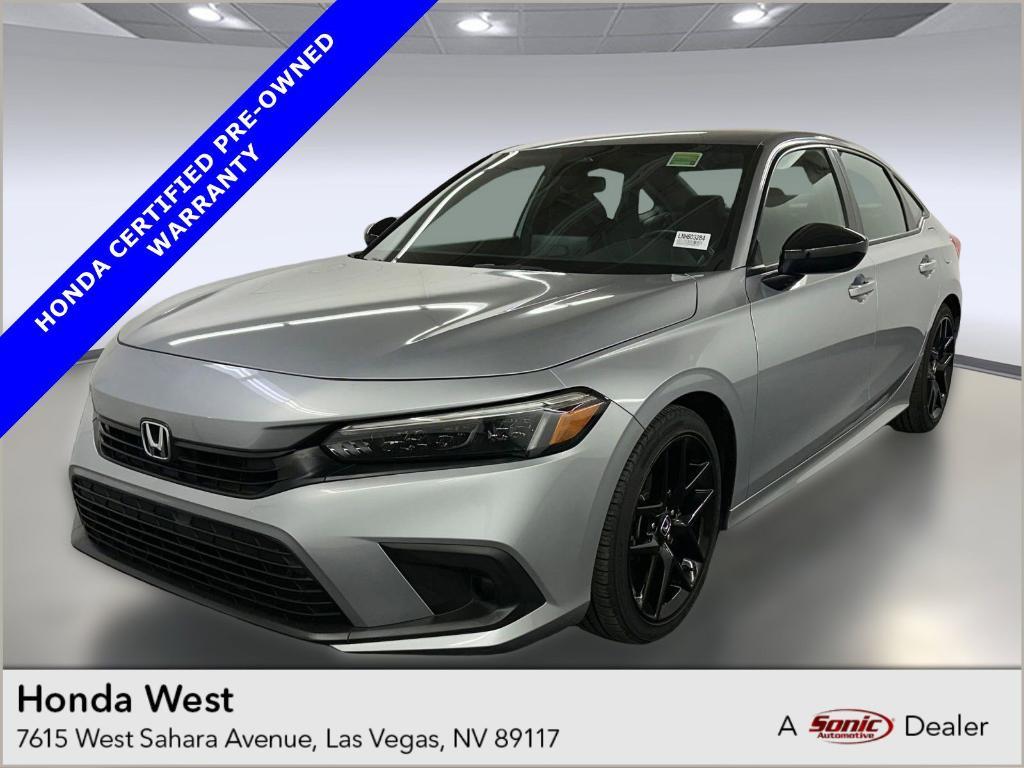 used 2022 Honda Civic car, priced at $23,498