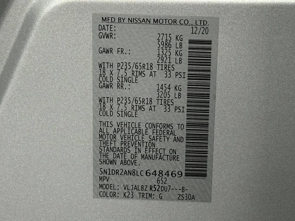 used 2020 Nissan Pathfinder car, priced at $17,496