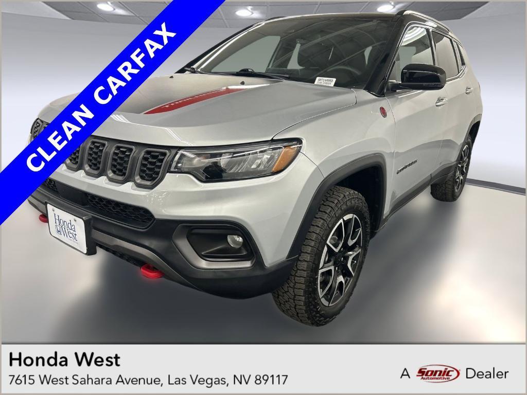 used 2024 Jeep Compass car, priced at $21,496
