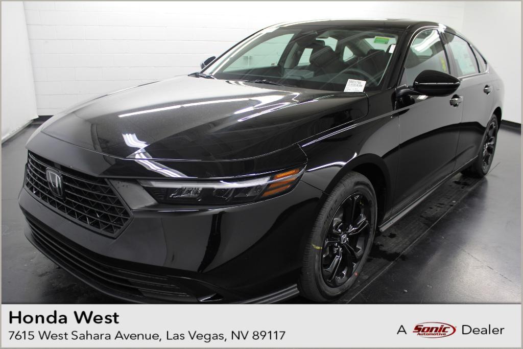 new 2025 Honda Accord car, priced at $30,420