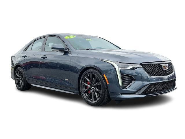 used 2022 Cadillac CT4-V car, priced at $42,000