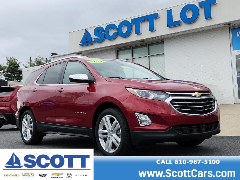 used 2018 Chevrolet Equinox car, priced at $21,284