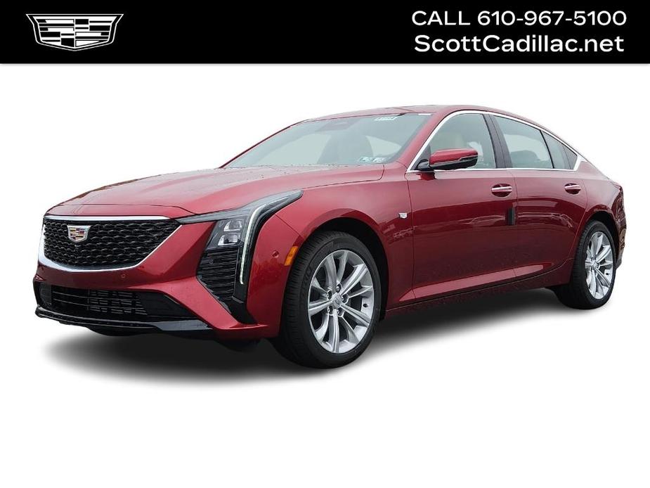 new 2025 Cadillac CT5 car, priced at $52,215