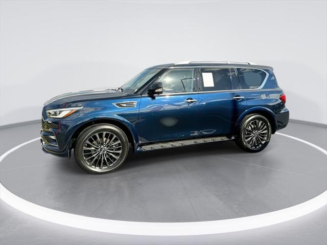 used 2021 INFINITI QX80 car, priced at $37,870