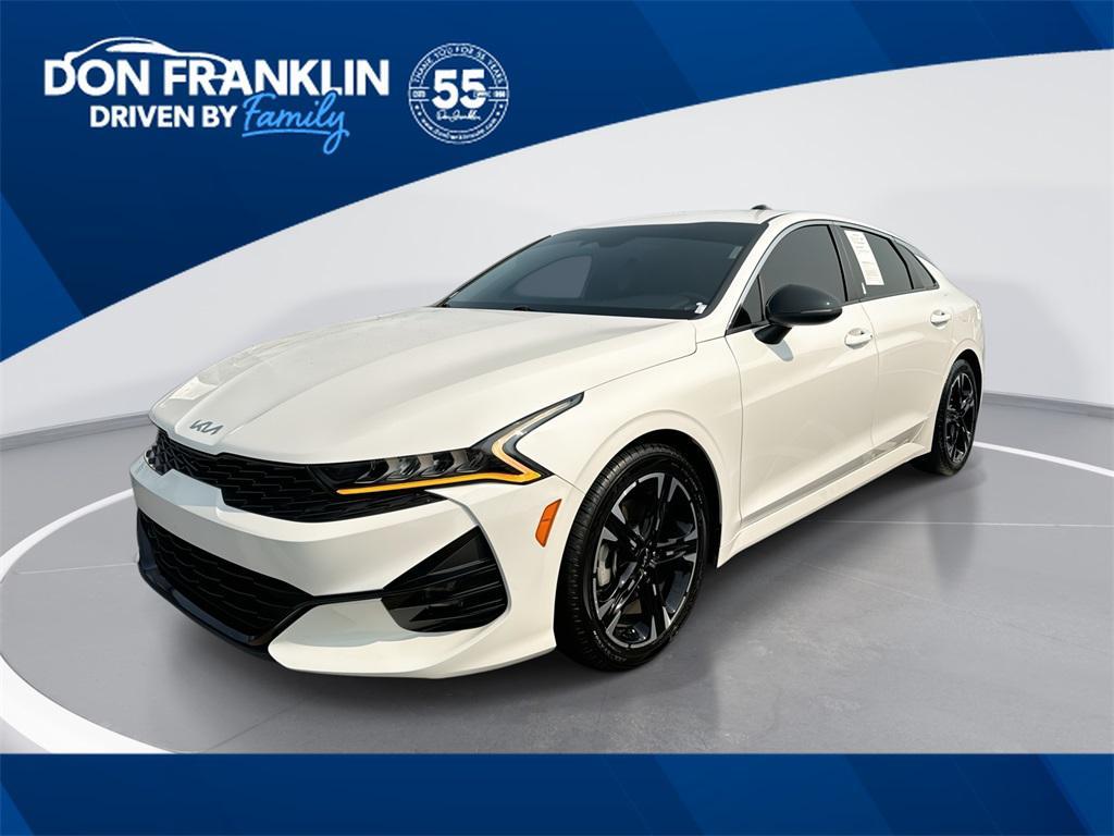 used 2022 Kia K5 car, priced at $25,800