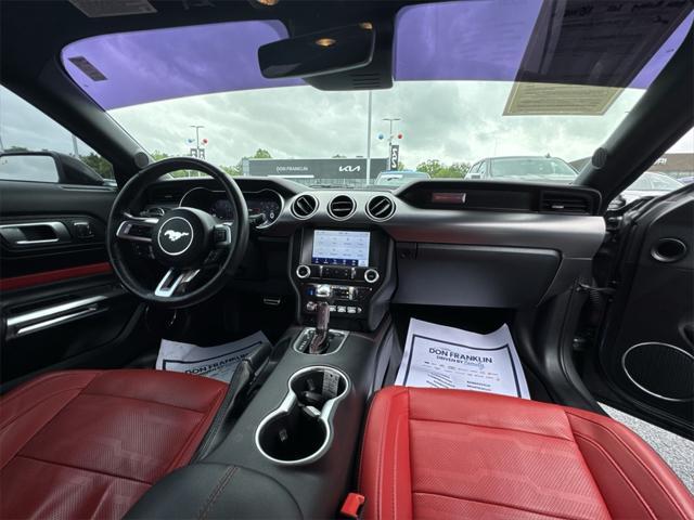 used 2022 Ford Mustang car, priced at $42,900