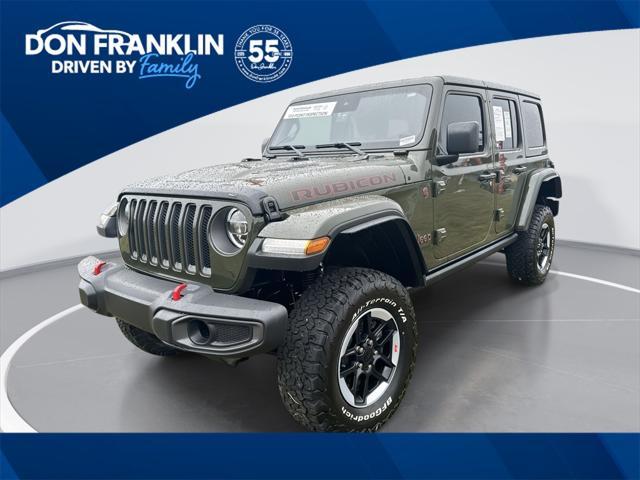 used 2022 Jeep Wrangler Unlimited car, priced at $45,500