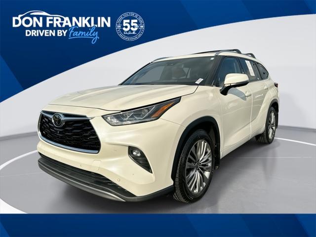 used 2021 Toyota Highlander car, priced at $35,928