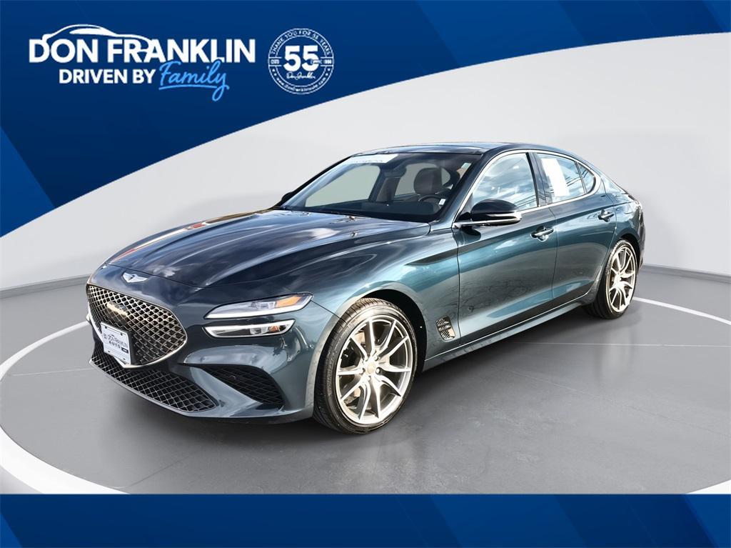 used 2022 Genesis G70 car, priced at $29,788