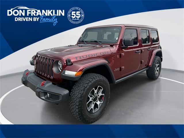 used 2021 Jeep Wrangler Unlimited car, priced at $37,888
