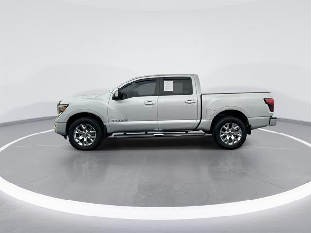 used 2021 Nissan Titan car, priced at $37,840