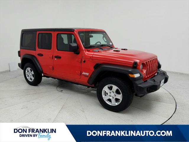 used 2021 Jeep Wrangler Unlimited car, priced at $29,588