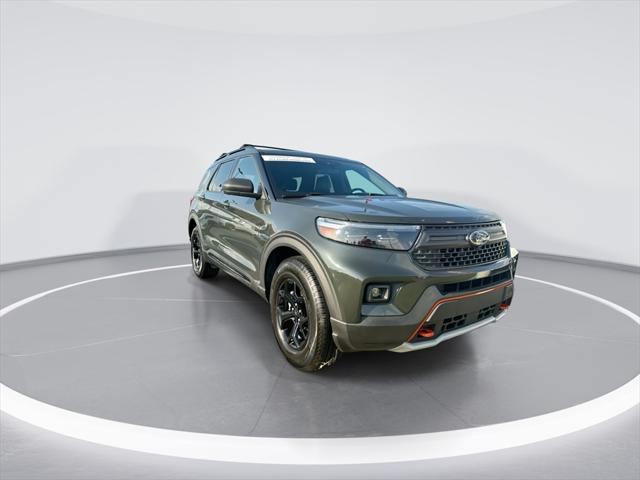 used 2022 Ford Explorer car, priced at $34,980