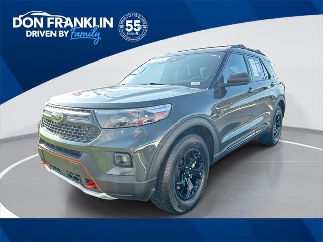 used 2022 Ford Explorer car, priced at $34,980