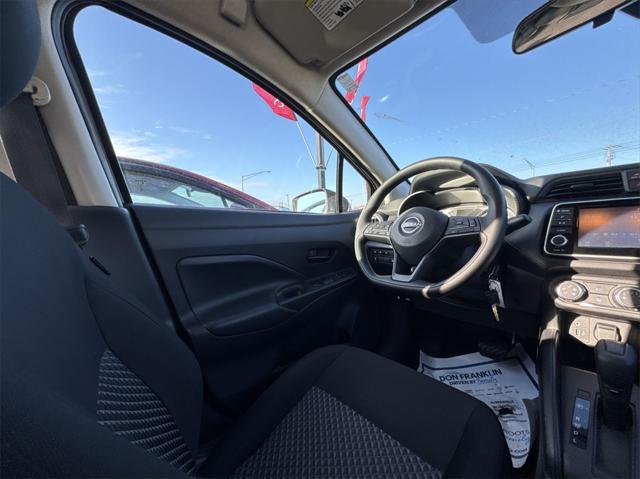 used 2024 Nissan Versa car, priced at $19,500