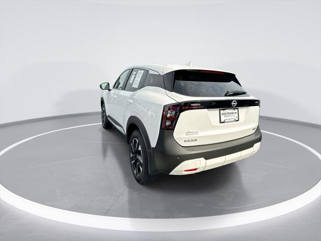 new 2025 Nissan Kicks car, priced at $24,705